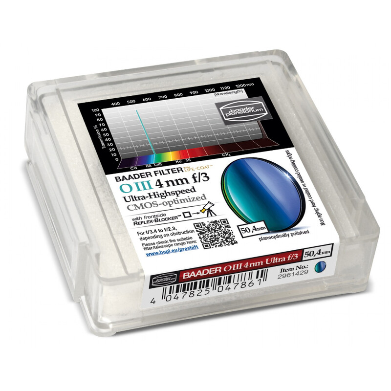 Baader Filtro OIII CMOS f/3 Ultra-Highspeed 50,4mm