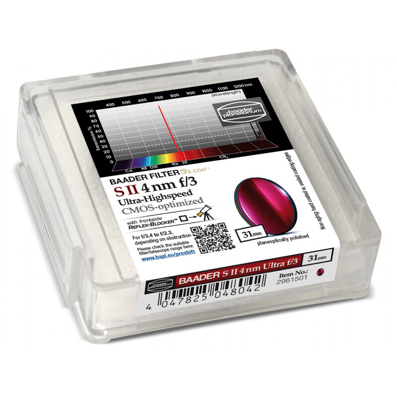 Baader Filter SII CMOS f/3 Ultra-Highspeed 31mm