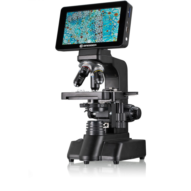 Bresser Researcher LCD Mikroskop, screen, 40x-600x, DL, LED, 16MP