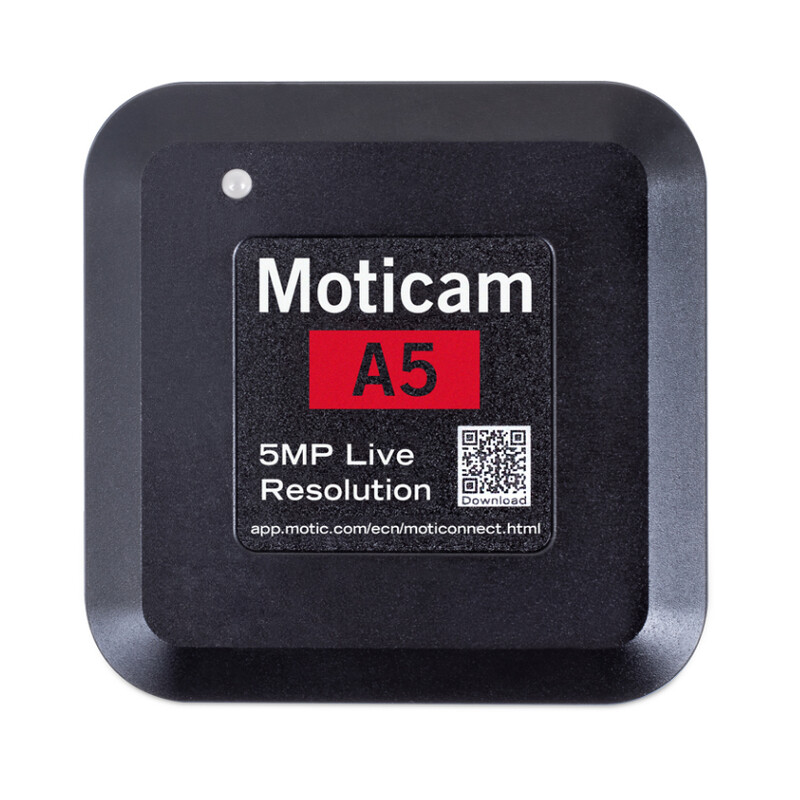 Motic Fotocamera Kamera A5, color, sCMOS, 1/2.8", 2µm, 30fps, 5MP, USB 2.0