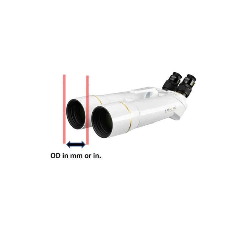 Astrozap Filtro Binocular Glass Solar Filters 137143mm