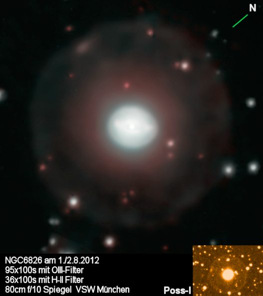 Halo von NGC6826