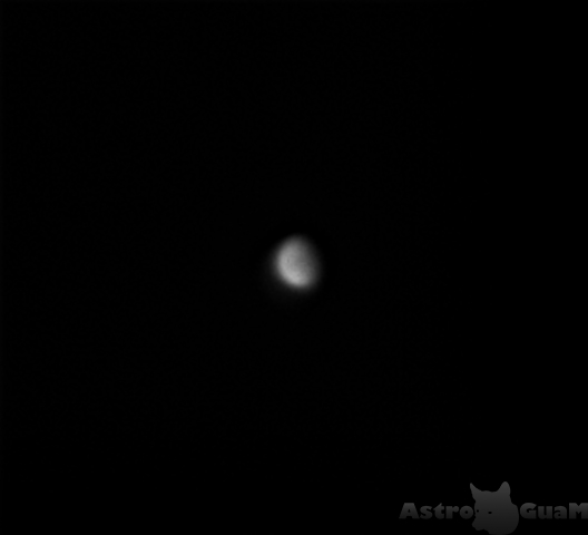Venus mit Omegon 203/1000 Newton, Astrodon UV-Venus Filter Bild: Carlos Malagon